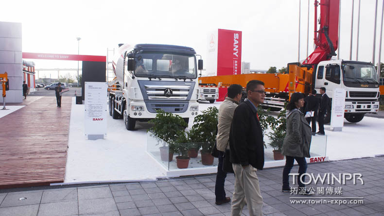 2011年三一重工上海工程機械展