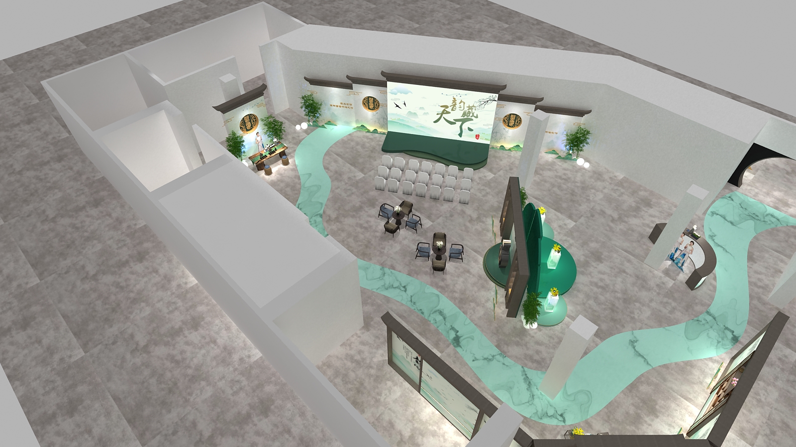 習(xí)酒蘊藏天下展位