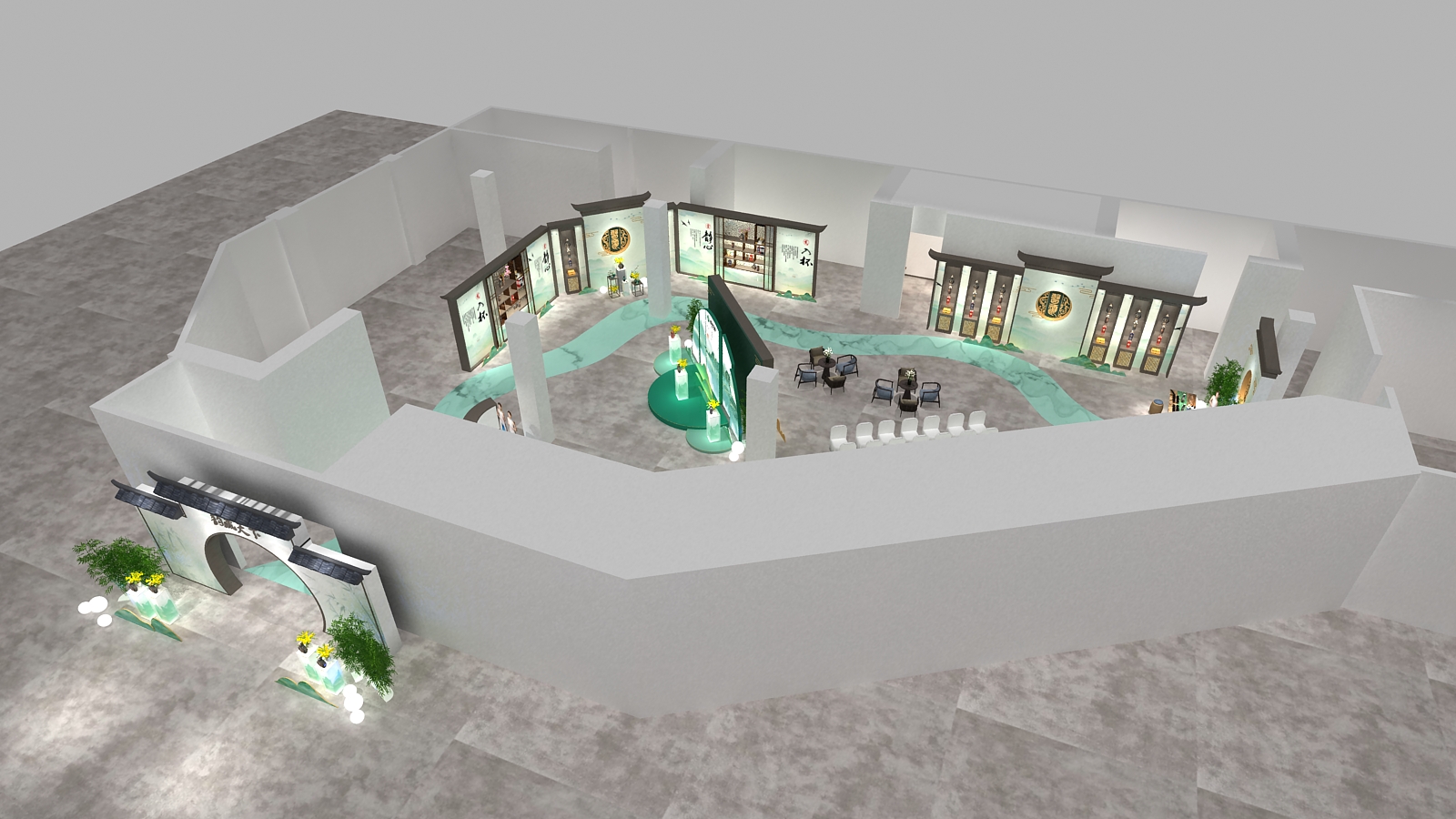 習(xí)酒蘊藏天下展位